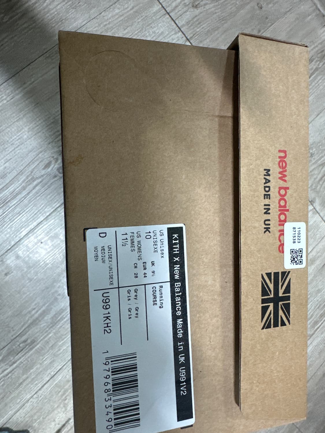 키스× 뉴발란스 made in uk u991v2 280 상품이미지5