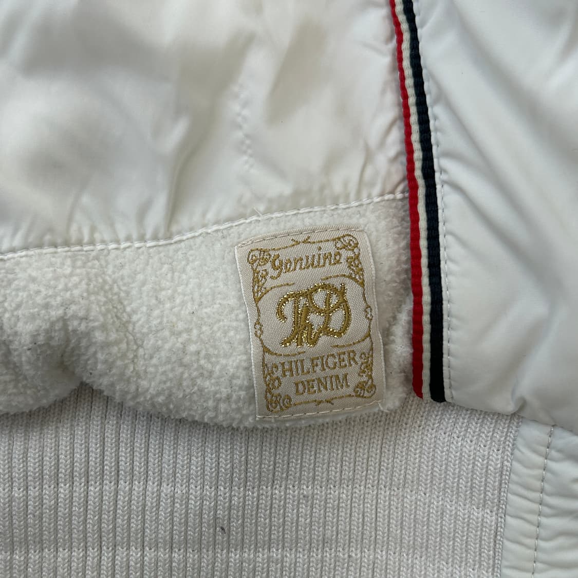 타미힐피거 화이트 퀄팅 패딩 베스트 상품이미지8