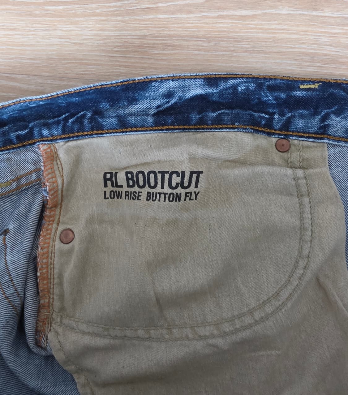 폴로 RL 부츠컷 청바지 40x30 상품이미지9