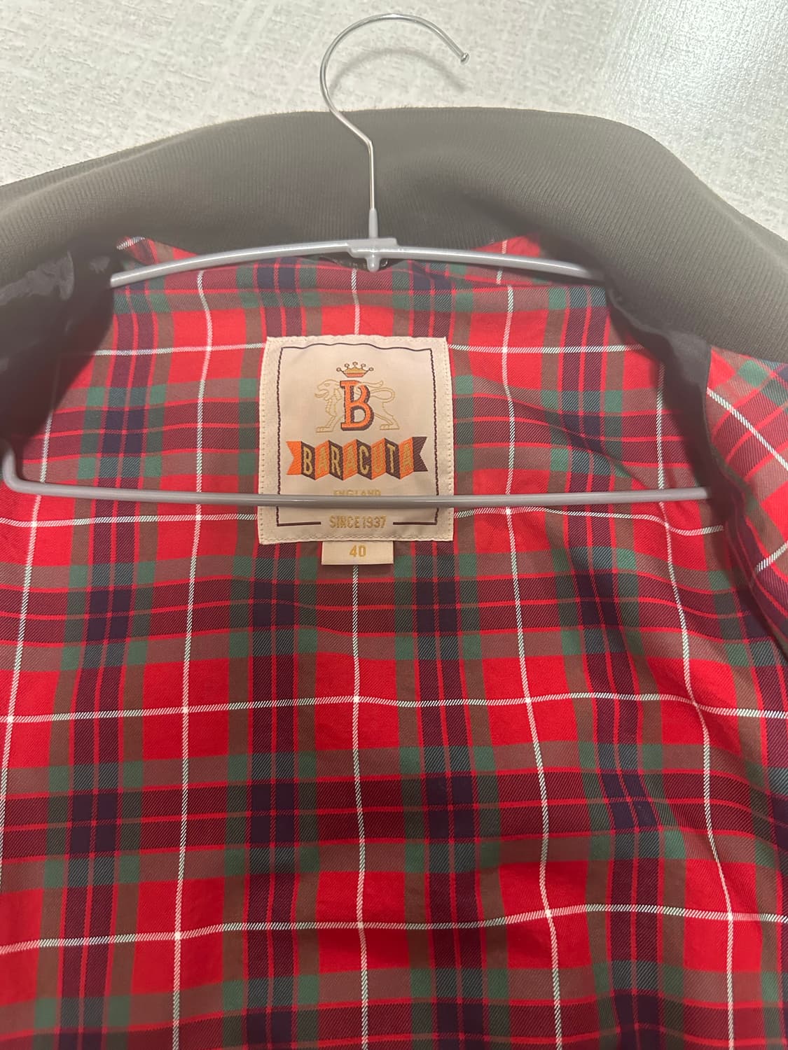 바라쿠타[Baracuta]G9 해링턴자켓 40사이즈 상품이미지2