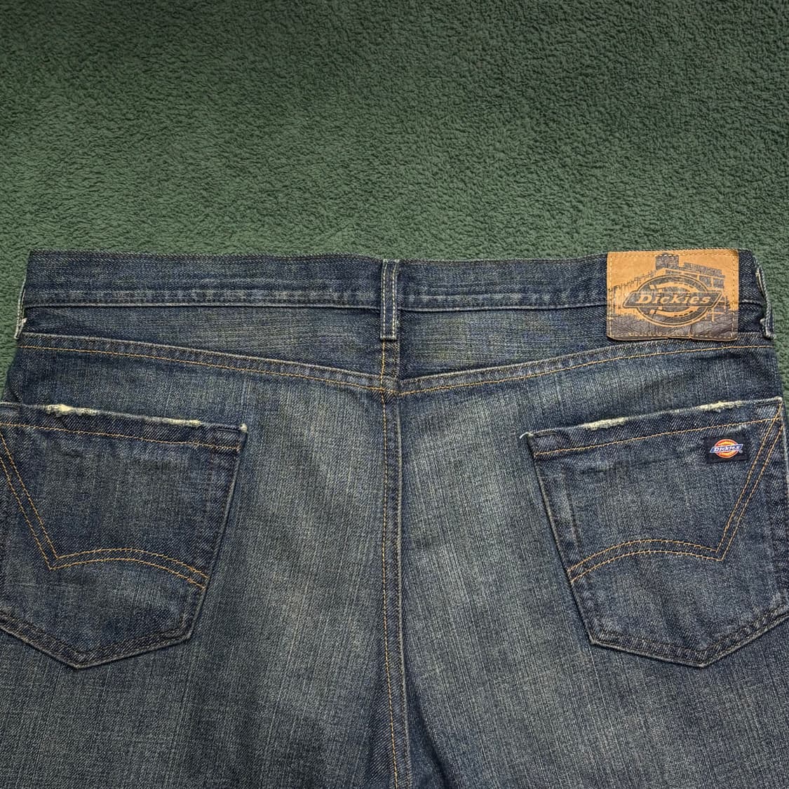 dickies 진청 워싱 데님 팬츠 상품이미지5