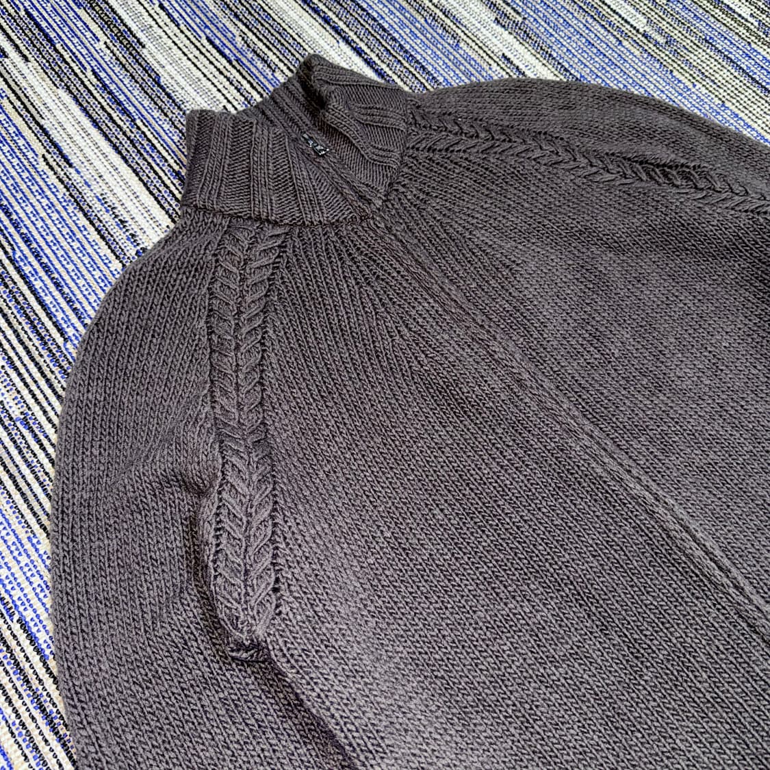 폴스미스 메리노 울 니트 집업 상품이미지2