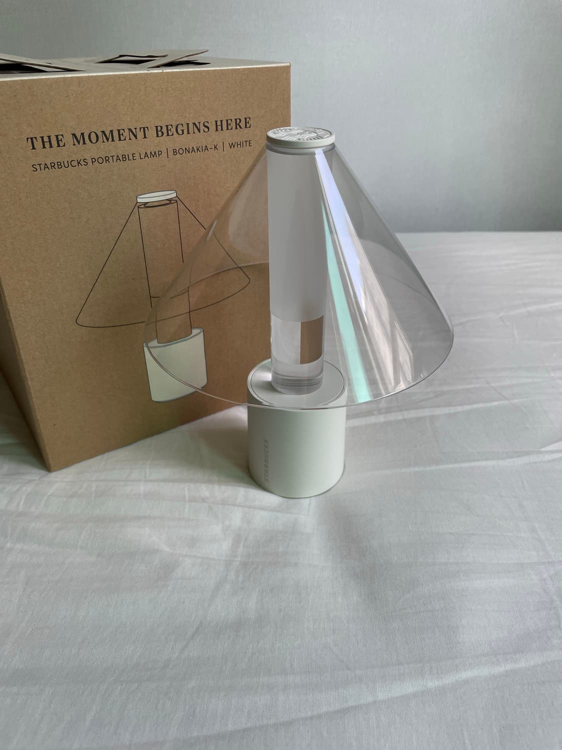 스타벅스 포터블 램프 K 화이트 미개봉 상품이미지4