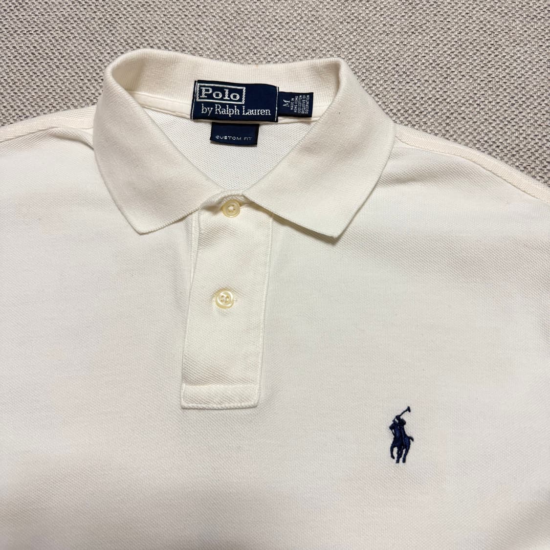 폴로 랄프로렌 커스텀 핏 반팔 카라티 상품이미지2