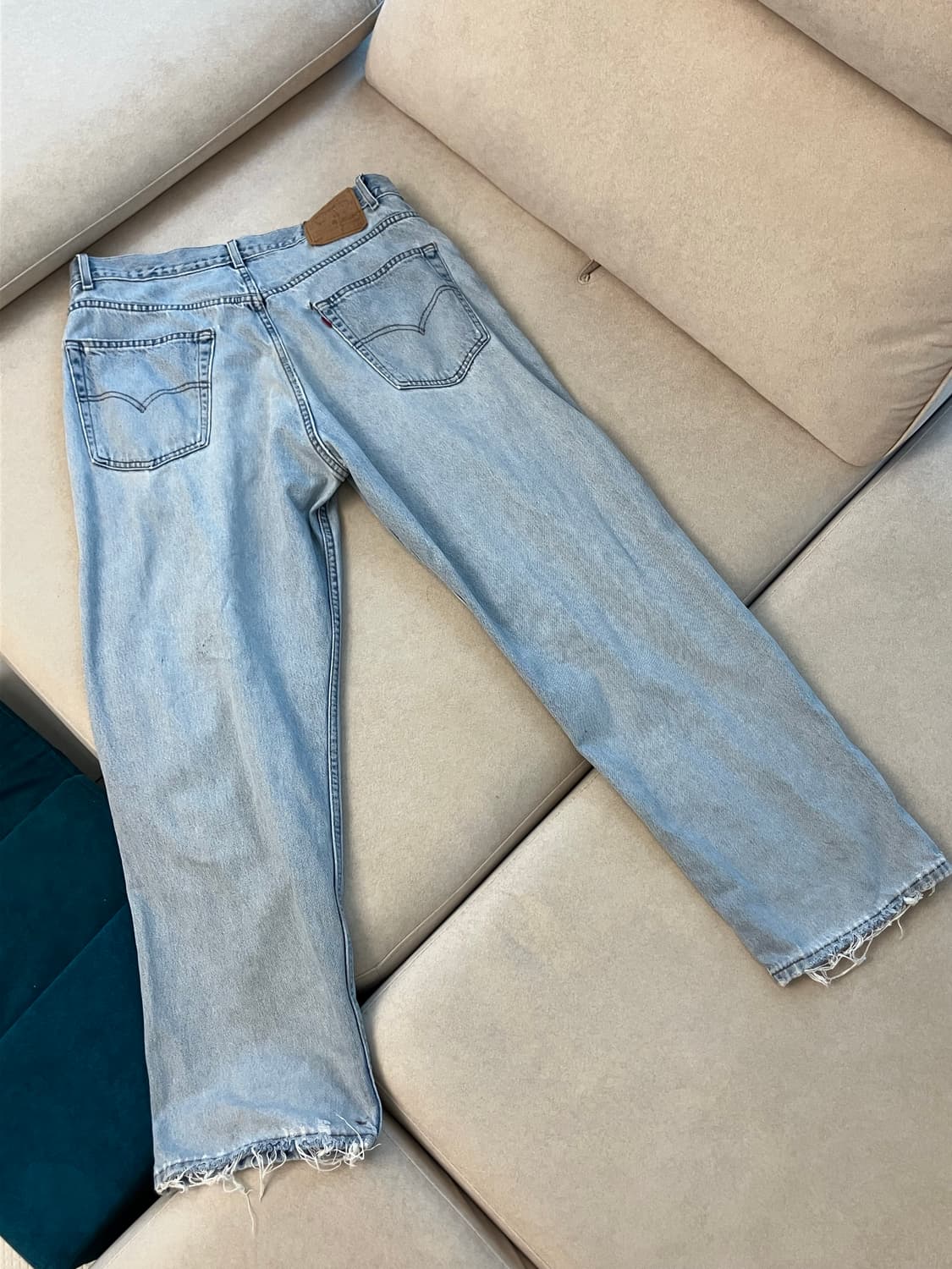 Vintage Levi’s 569 blank tab 36x30 상품이미지2