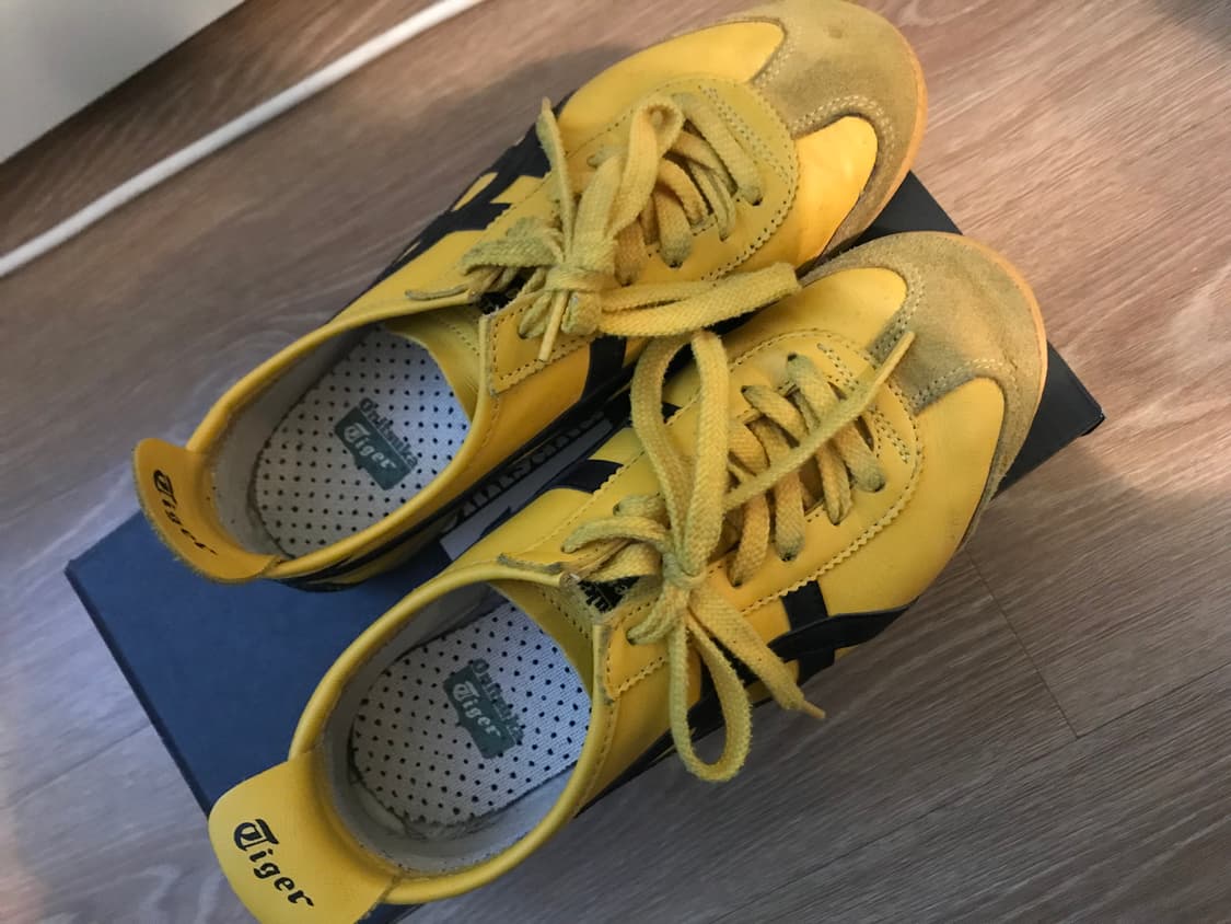 오니츠카 타이거 멕시코66 옐로우 블랙 (235) 상품이미지3