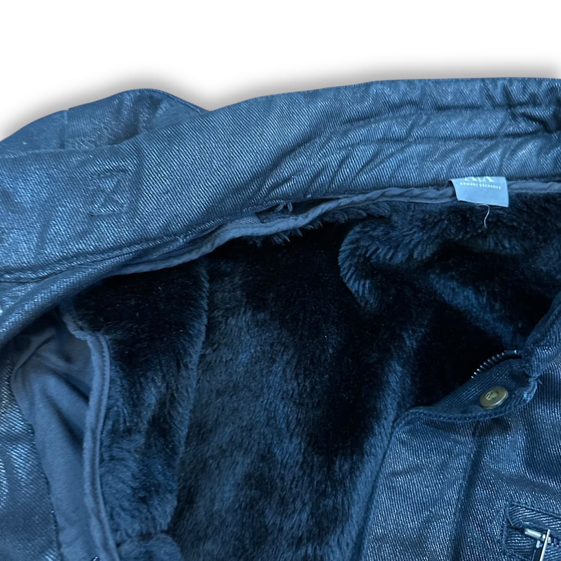 아르마니익스체인지 코티드 바이커 봄버 상품이미지7