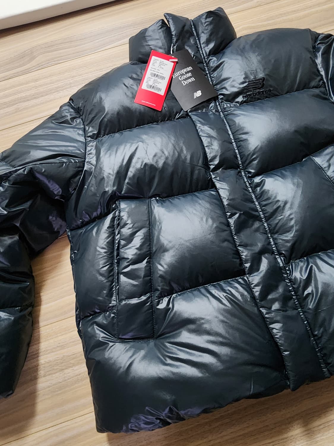 뉴발란스액티브구스다운패딩점퍼L 상품이미지4