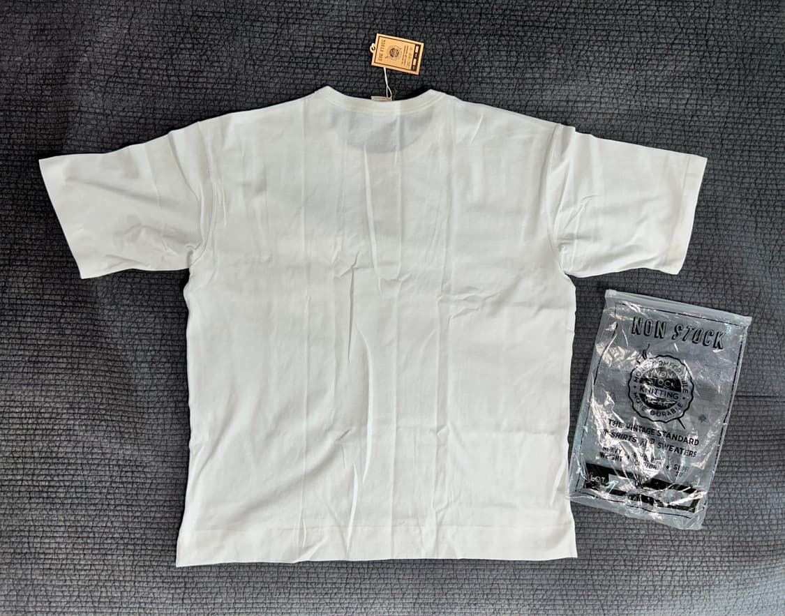 [새상품] 브론슨 포켓 반팔 화이트 XL 상품이미지2