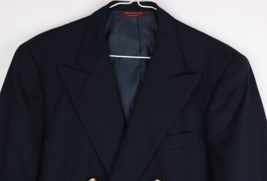 피오 폴로 블레이져 피크드라펠 블레이져 금장 상품이미지5