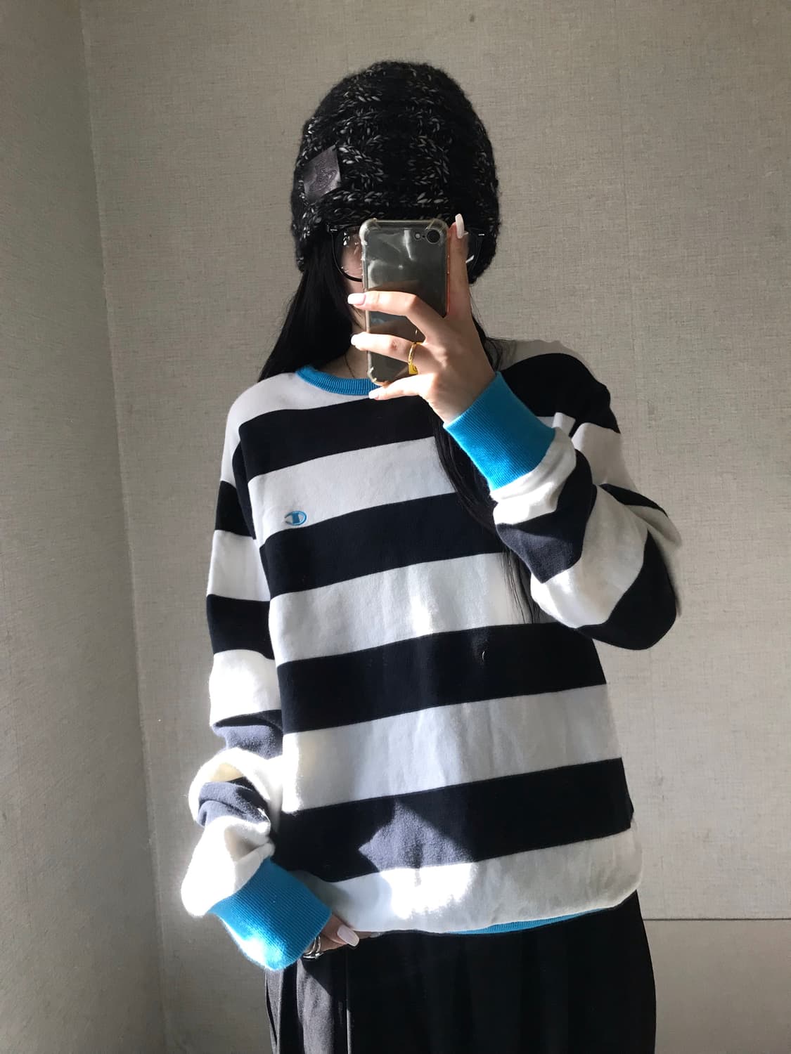 챔피온 스트라이프 맨투맨 상품이미지4