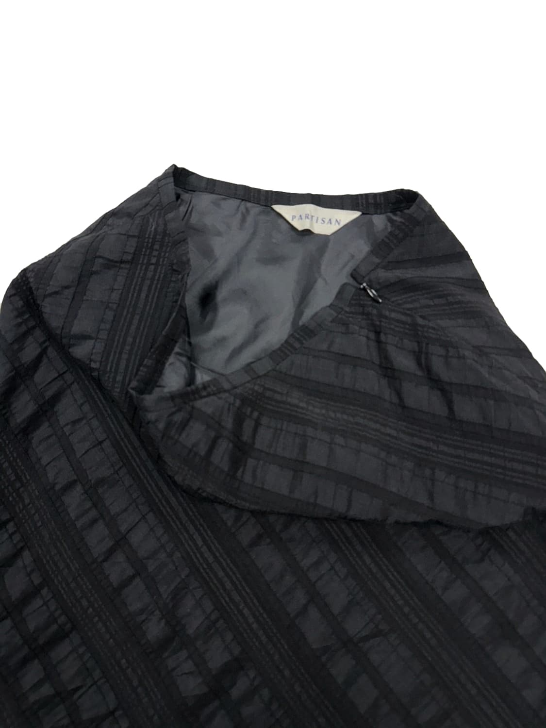 빈티지 블랙 모리 프릴 미디 스커트 상품이미지4