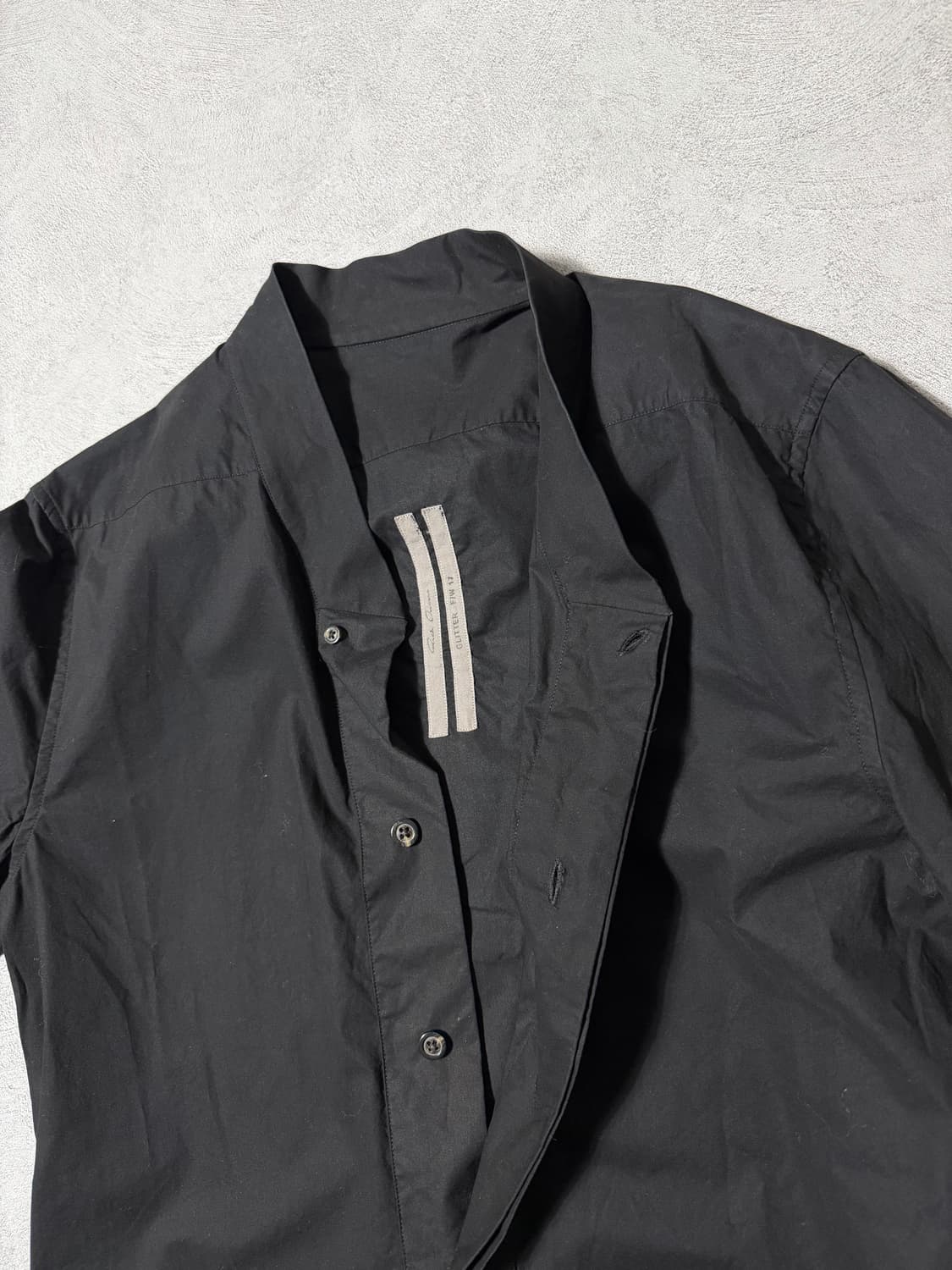 릭오웬스 17FW 글리터 롱셔츠 상품이미지6