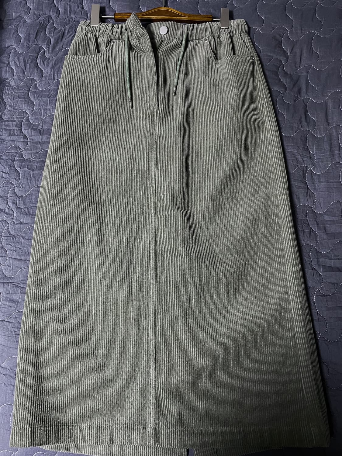 미쏘 코듀로이 스커트 상품이미지1