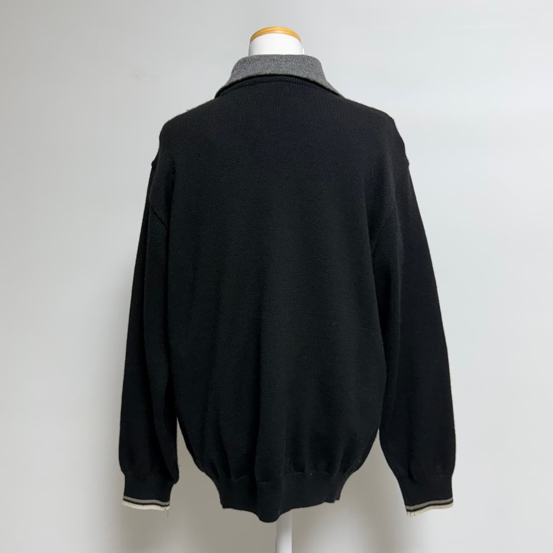 [울 100%] 먼싱웨어 그랜드슬램 골프웨어 레이어드 니트 L 상품이미지3