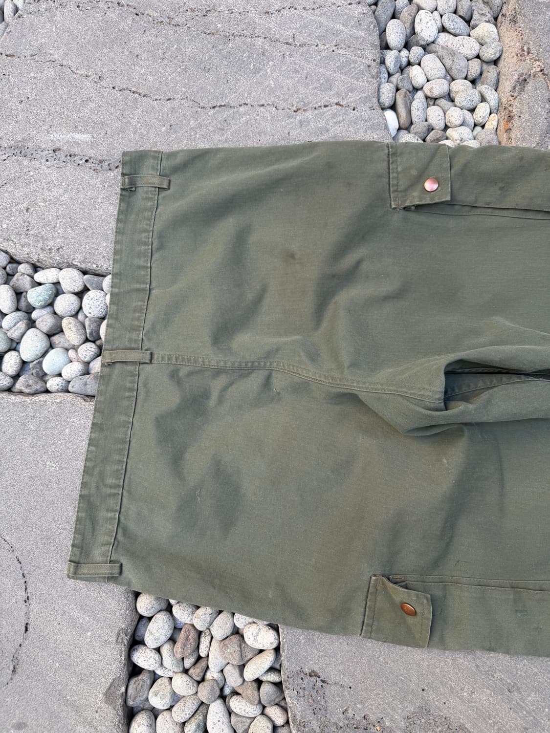 1970s DISTRESSED FRENCH 헤링본 프렌치워크팬츠 상품이미지10