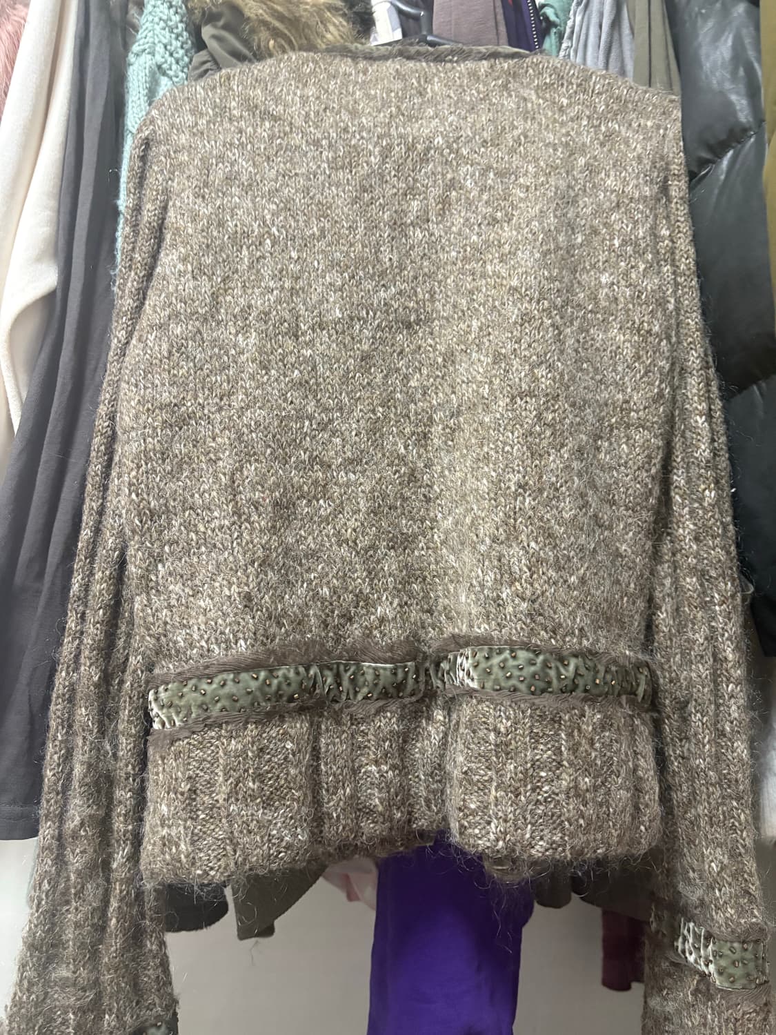 빈티지이게 뭐지? 가디건? 집업? 털자켓? 암튼 겉옷 팔아요 상품이미지4