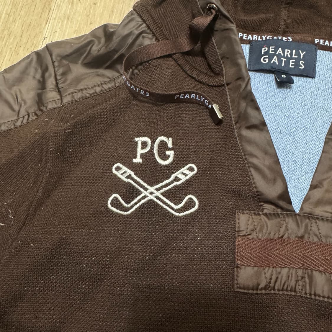 파리게이츠 여성 골프웨어 후디 니트 0사이즈  상품이미지3