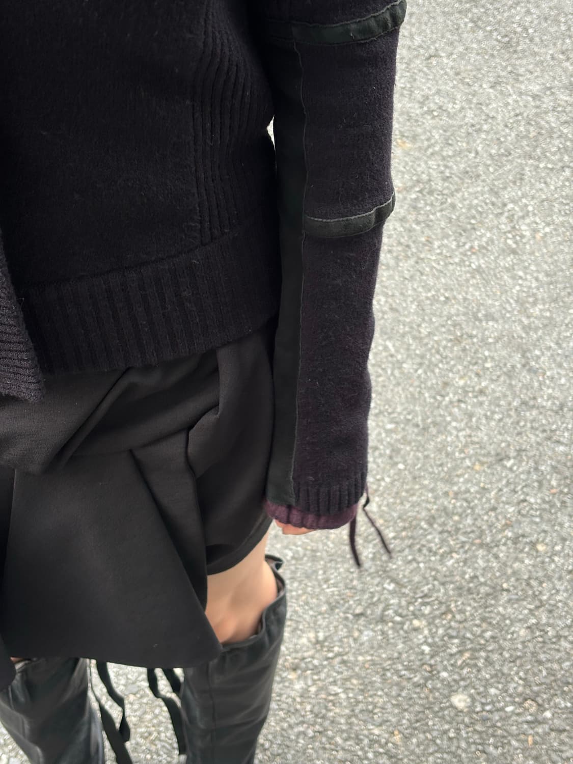 아르마니 울 믹스 라이더 자켓 상품이미지2