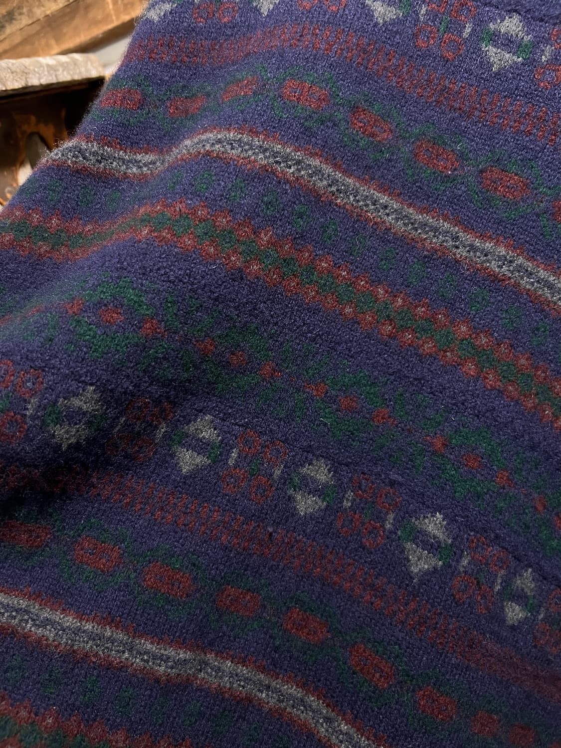 [S]폴로 랄프로렌 매장판 페어아일 패턴 울 니트 상품이미지4