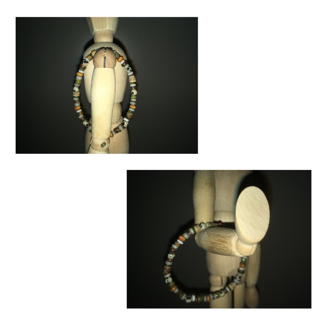 [악] 빈티지 믹스비즈 팔찌 상품이미지3