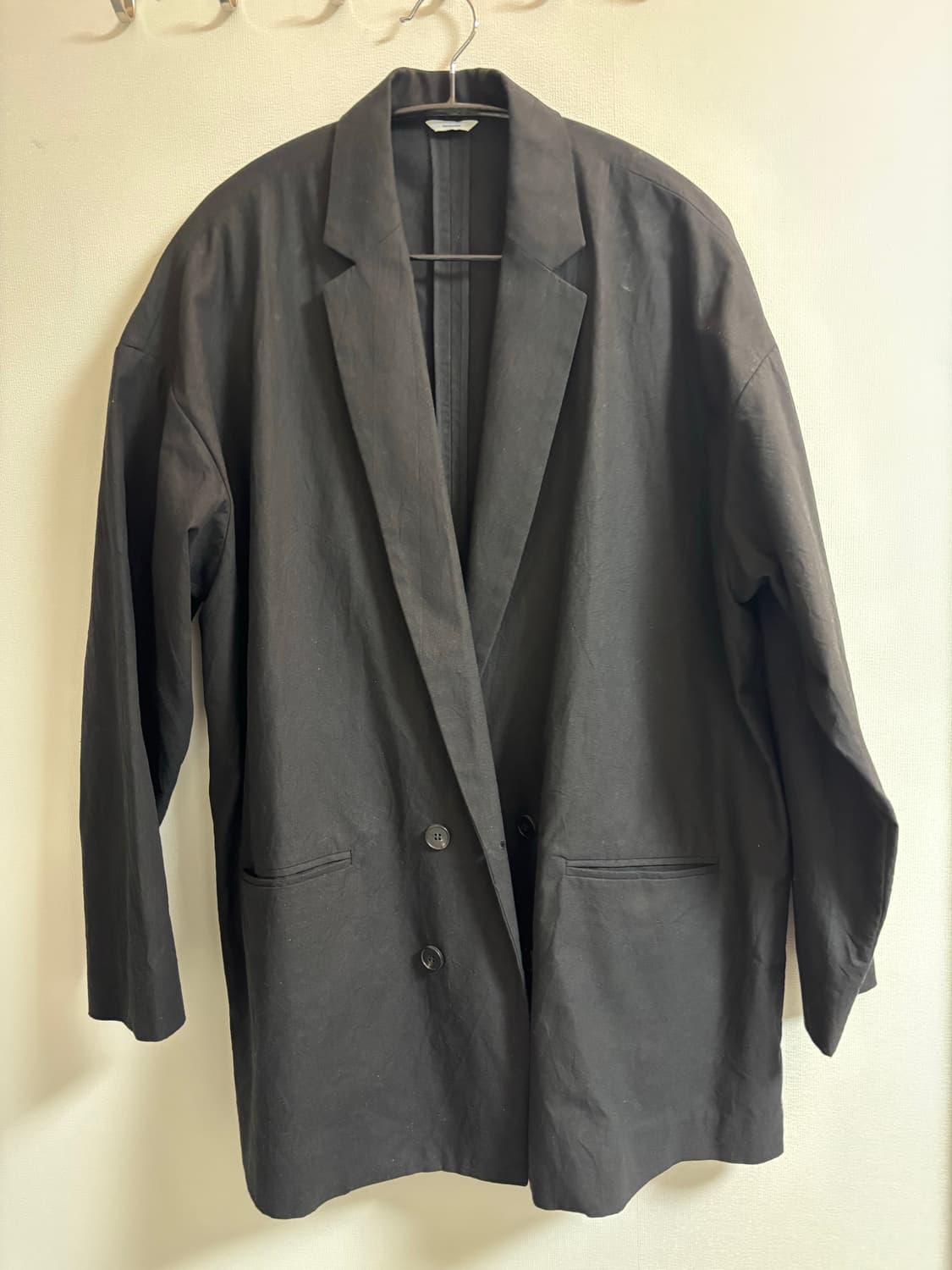 OPENER CRINKLE JACKET BLACK 상품이미지6