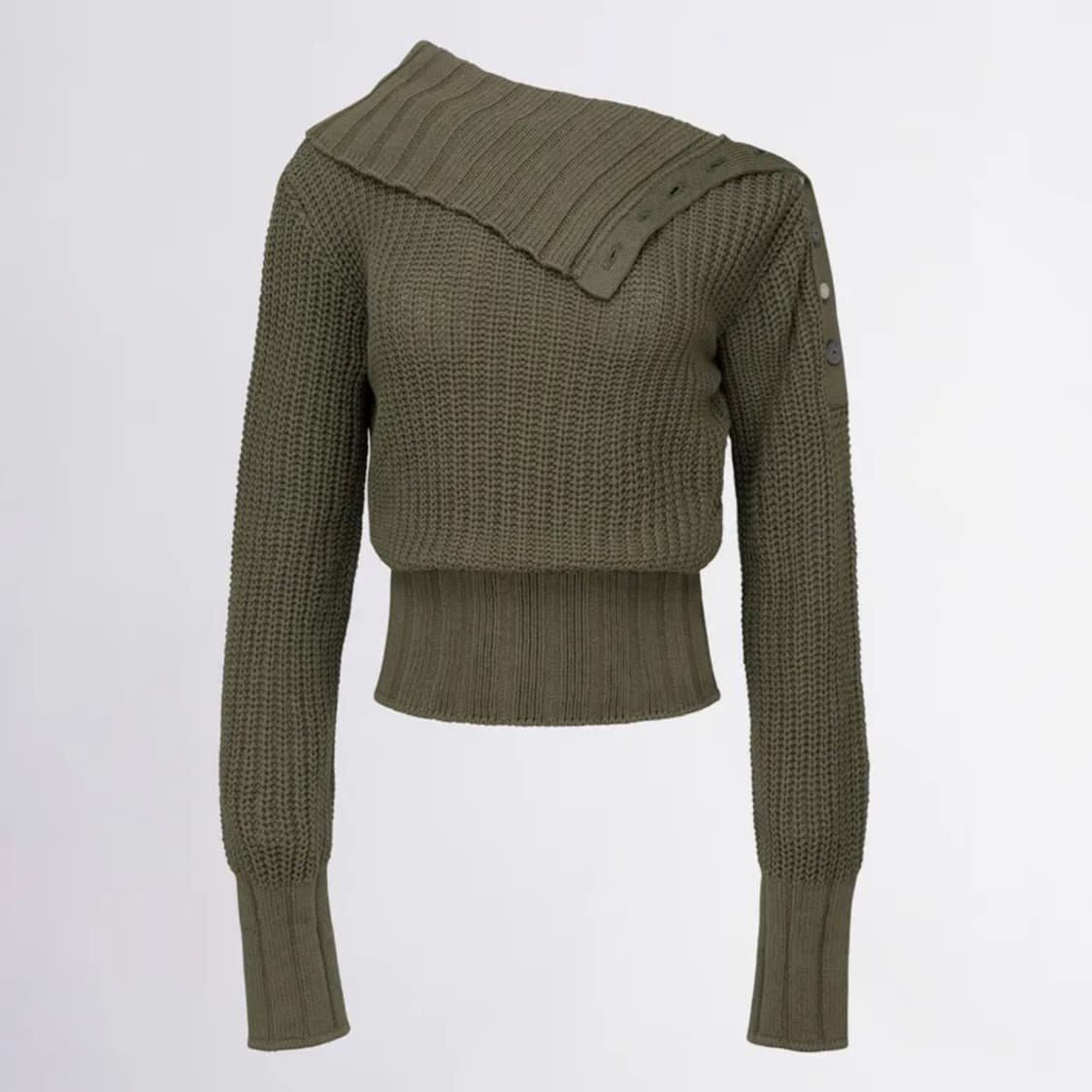스컬프터 Funnel Neck Sweater Khaki 상품이미지3