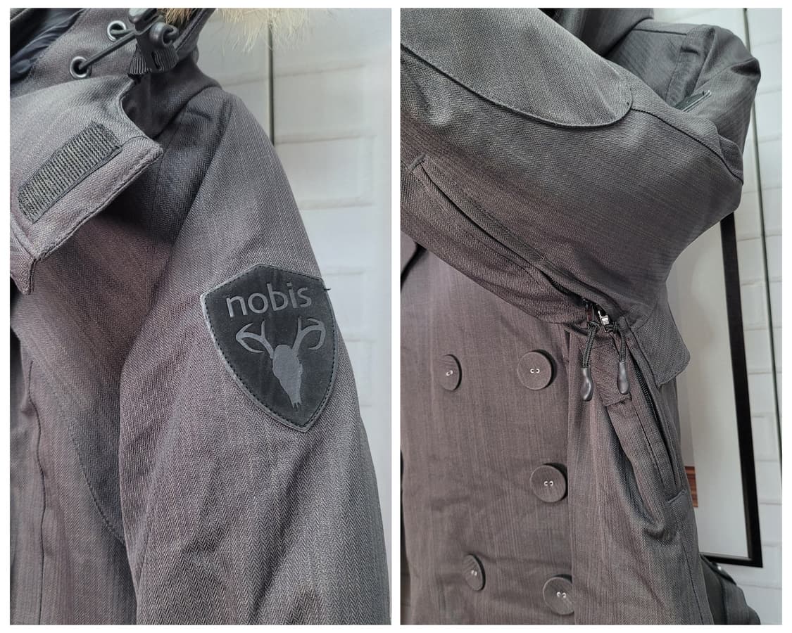 노비스 튤라 롱 패딩 자켓 재킷 그레이 S 사이즈 상품이미지4