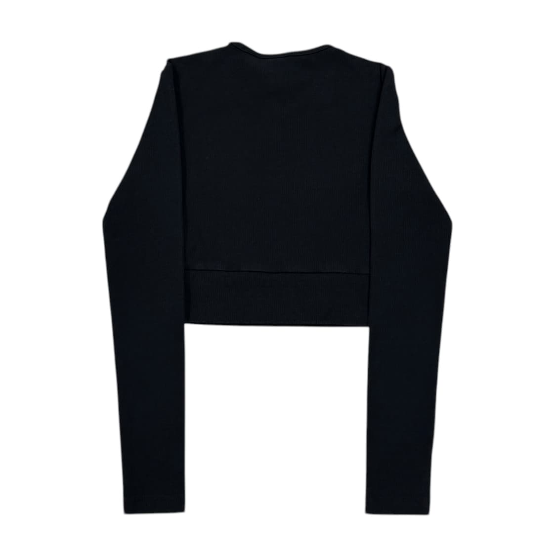 아디다스 딱붙핏 여성 에센셜 립 롱슬리브 긴팔티 블랙 S 상품이미지3