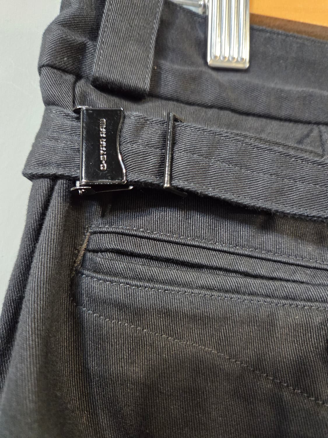 G-STAR 블랙 면바지(W32/L32)택없음 상품이미지5