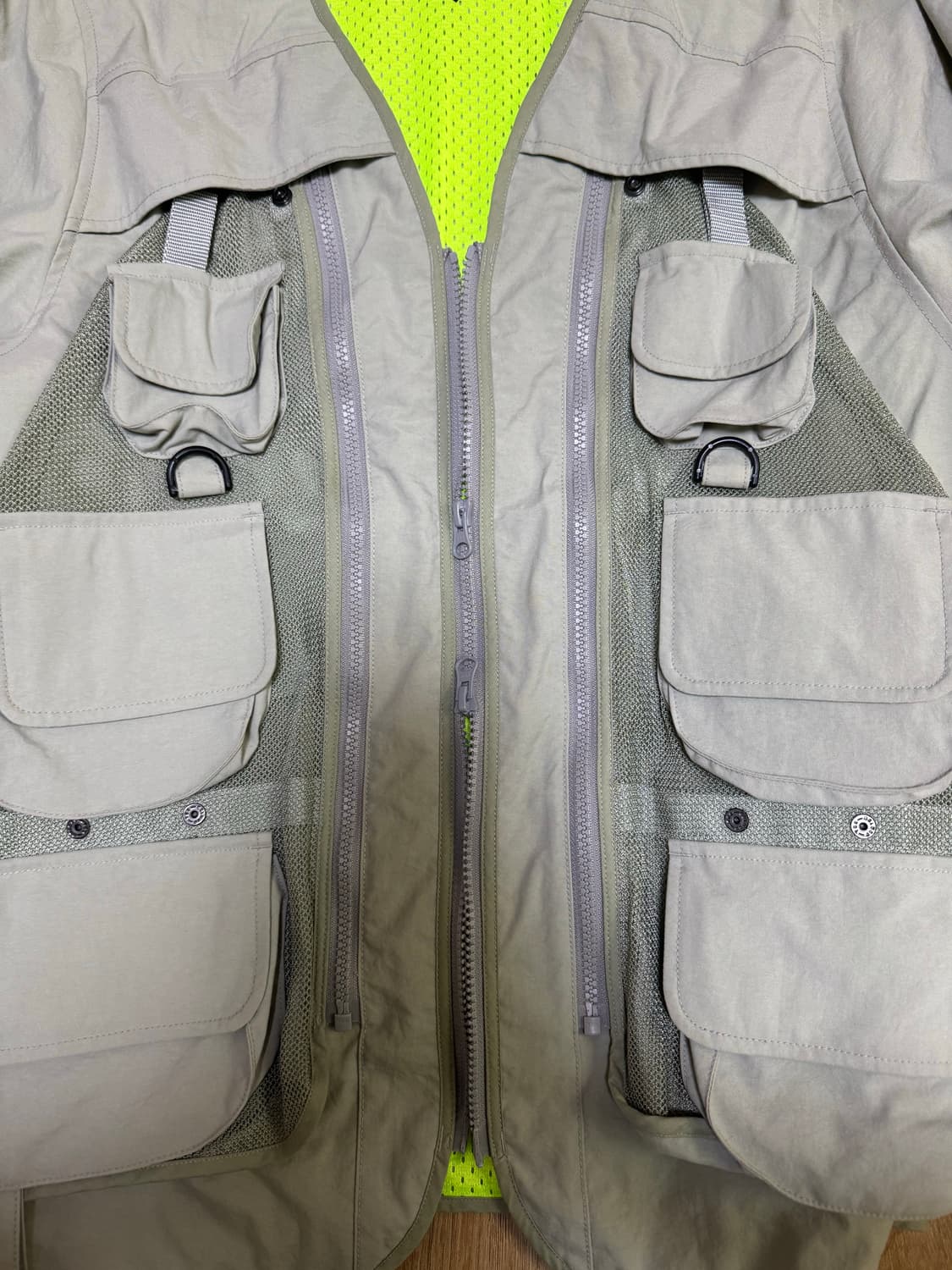 옴브레니노 더코로나유틸리티 베스트 자켓 L 상품이미지2