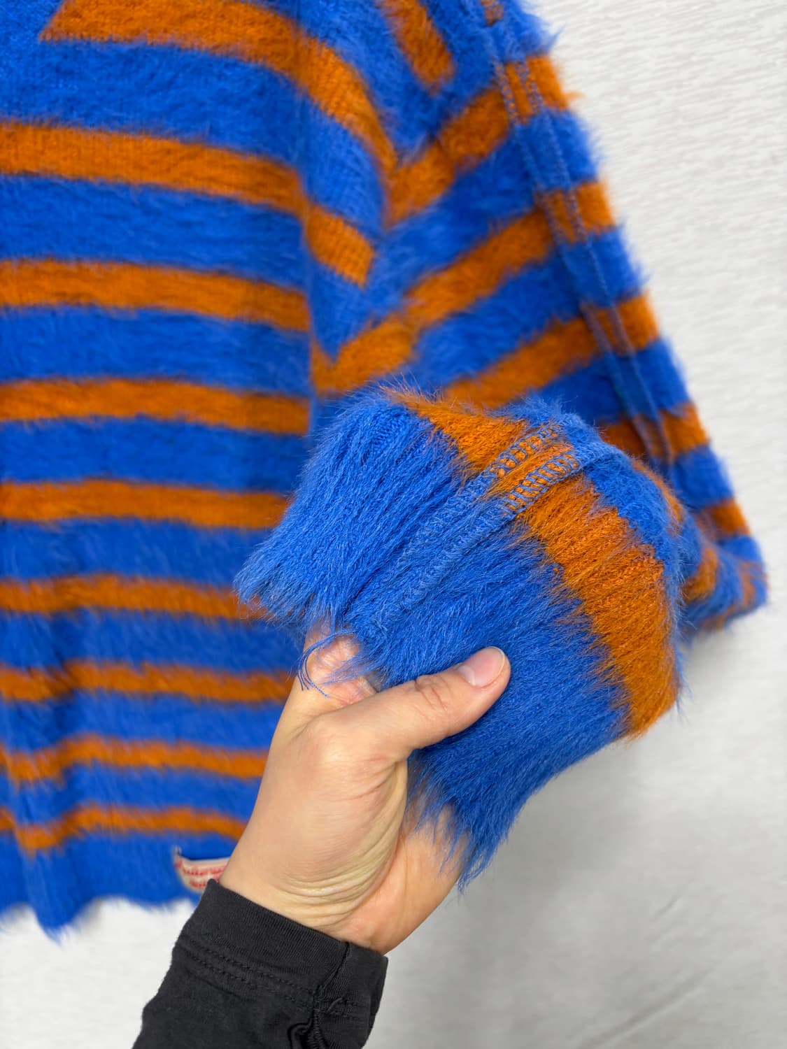 앤더슨벨 헤어리 니트 XL 상품이미지3