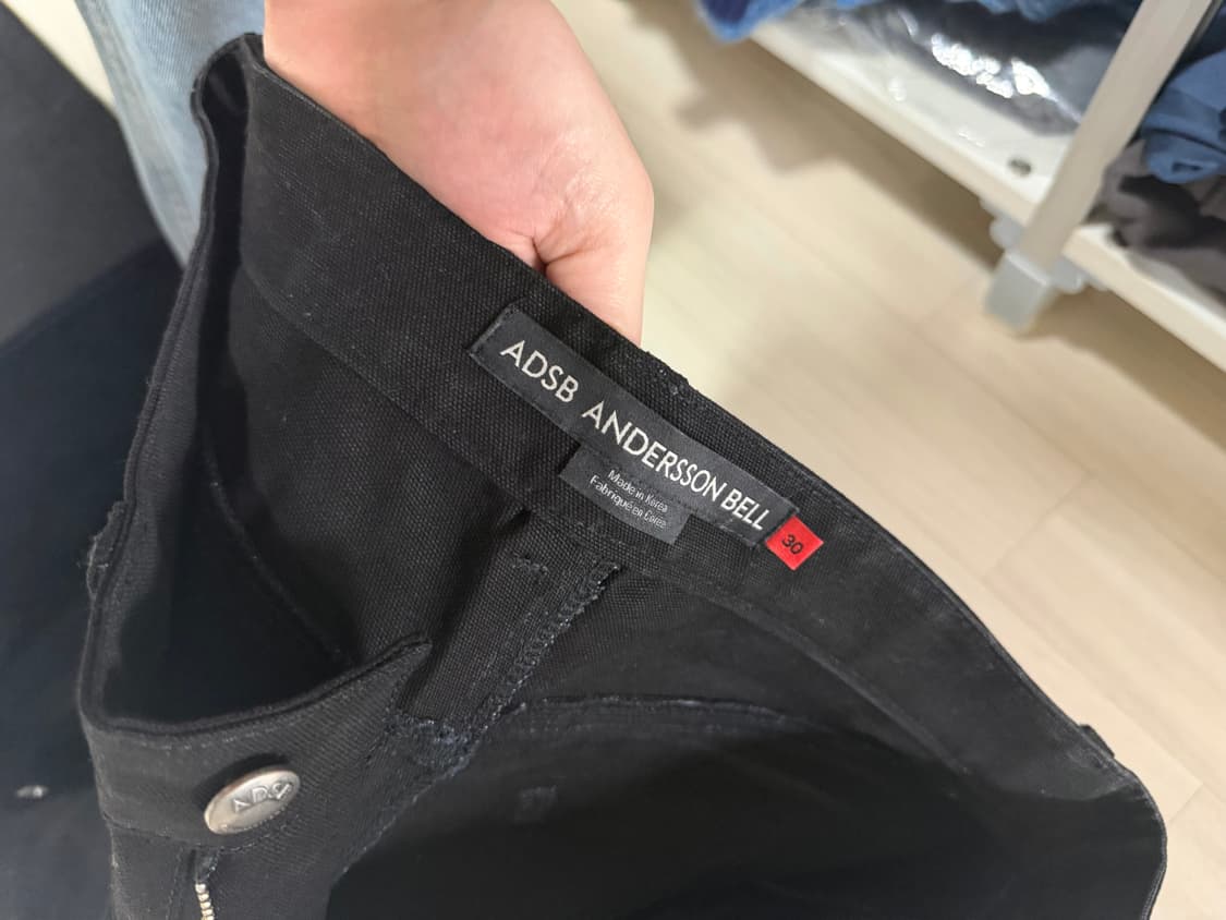 엔더슨벨 페이크포니 패치 데님 상품이미지9