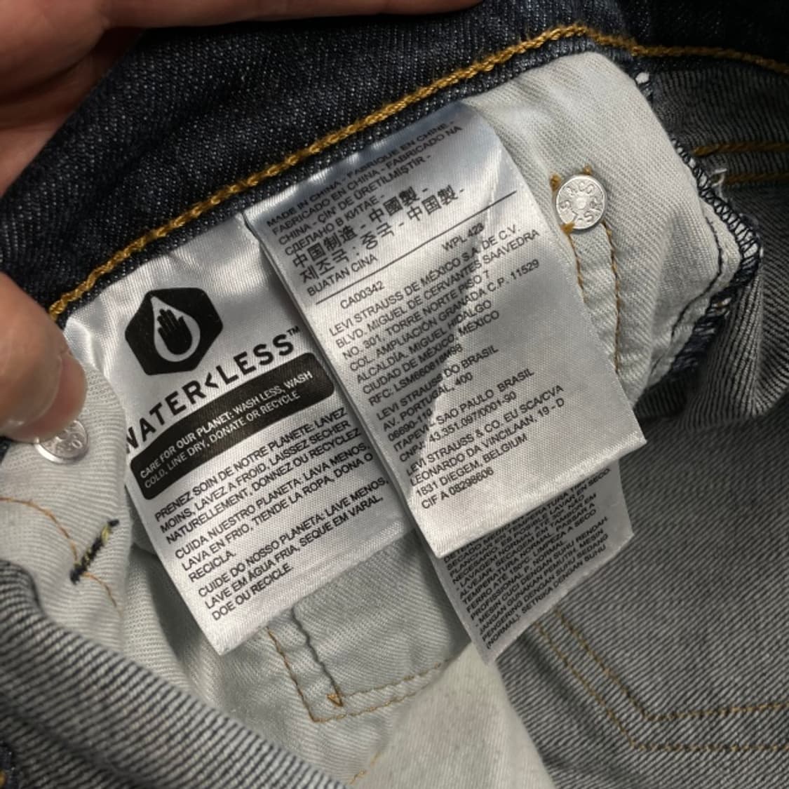 33 리바이스 505 청바지  상품이미지2