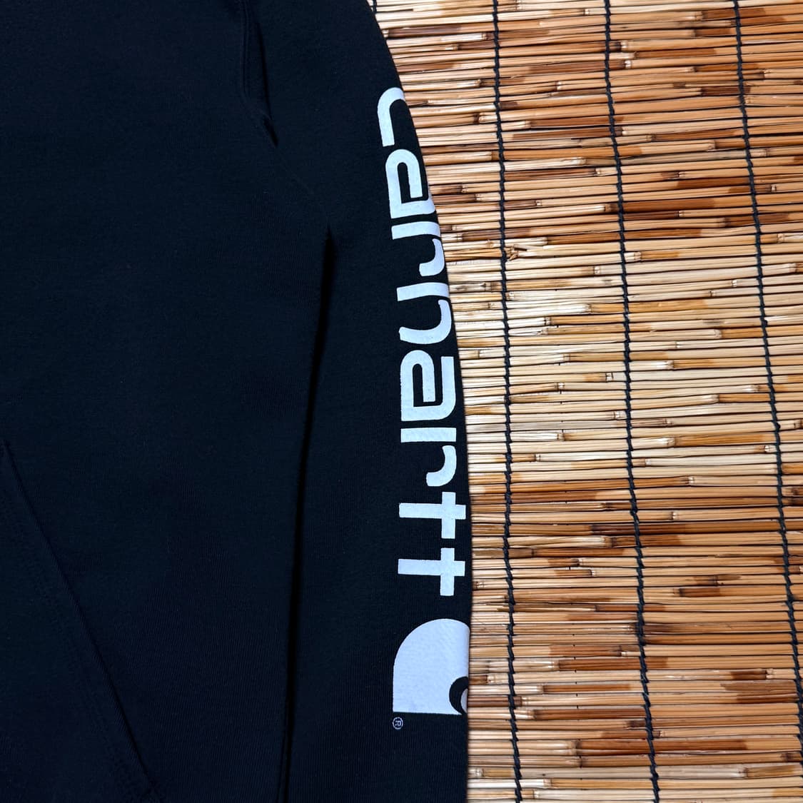 칼하트 블랙 사이드라인 후드티 m 상품이미지5