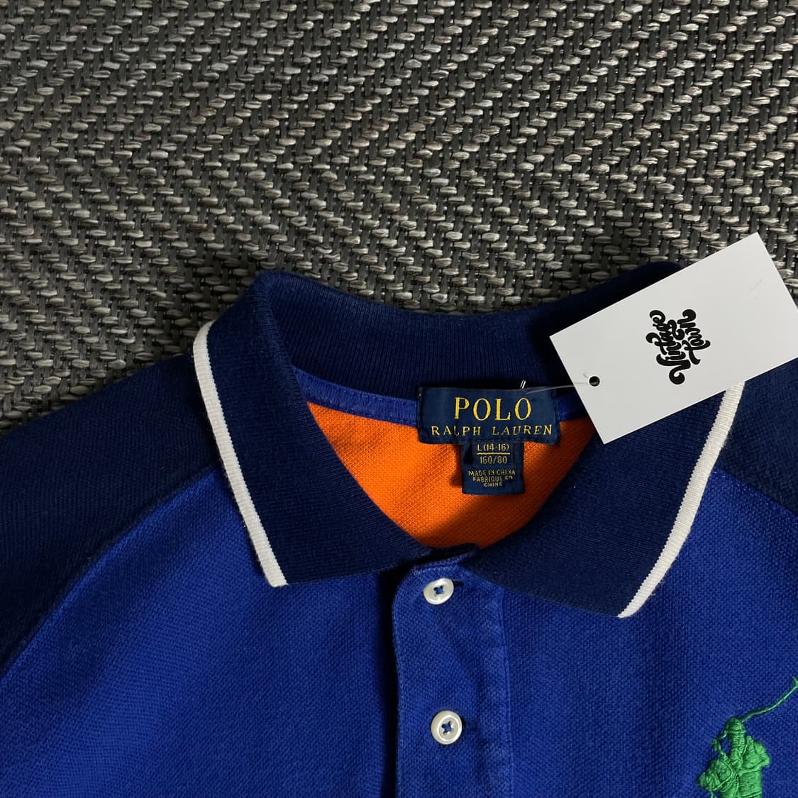 폴로 랄프로렌 빅포니 컬러블럭 피케이 티셔츠 o 3304 상품이미지4