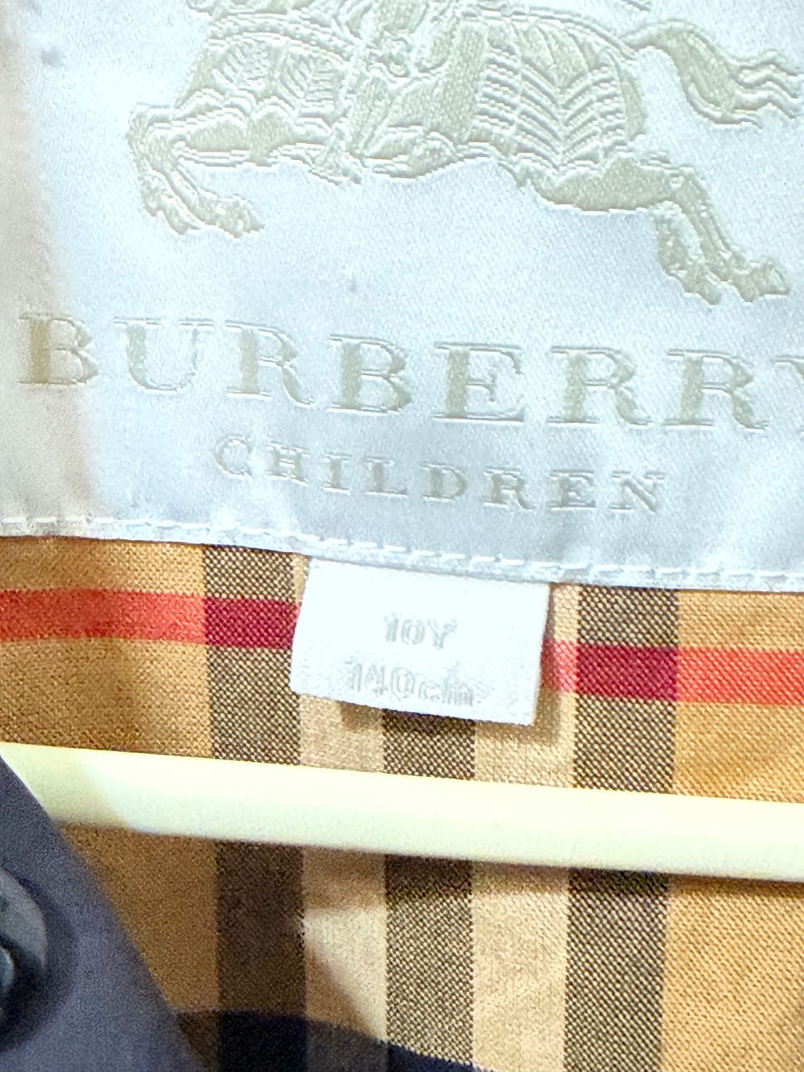 버버리키즈코트 10Y 140 상품이미지3