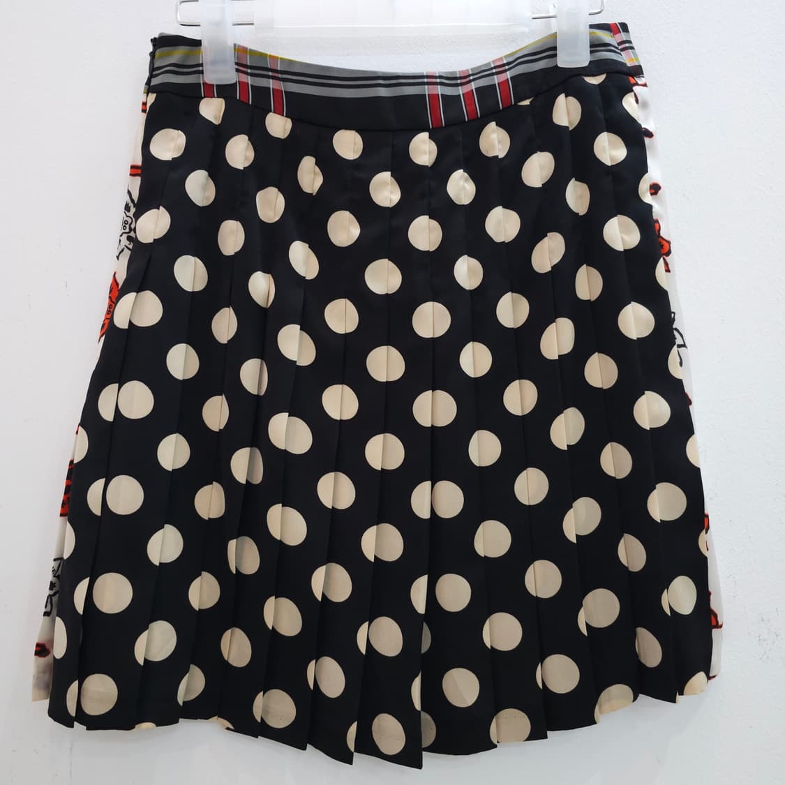 ZARA WOMAN 유니크 패턴 믹스 플리츠 스커트 상품이미지7