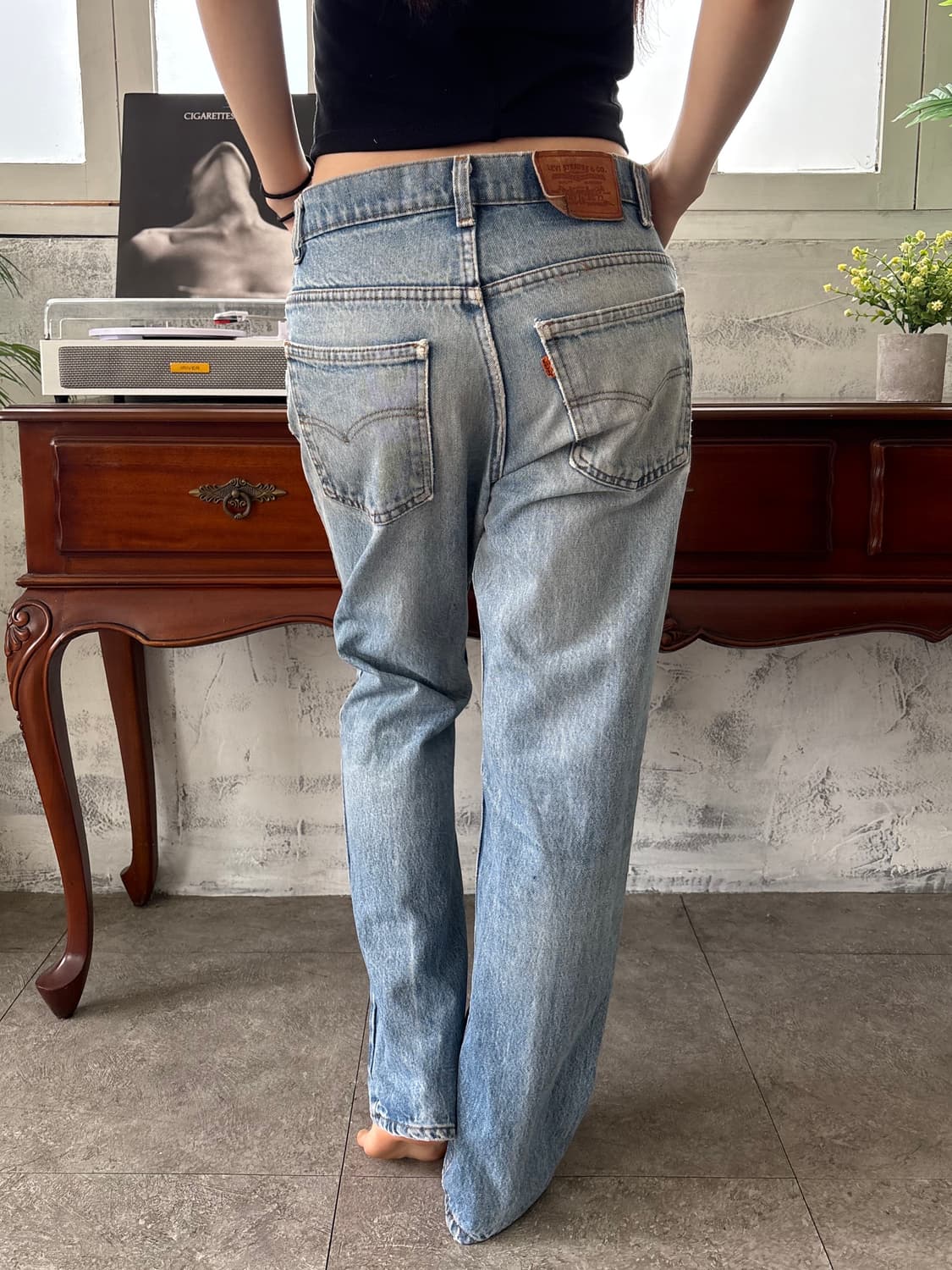 80's MADE IN USA 🇺🇸 리바이스 517 부츠컷 상품이미지5