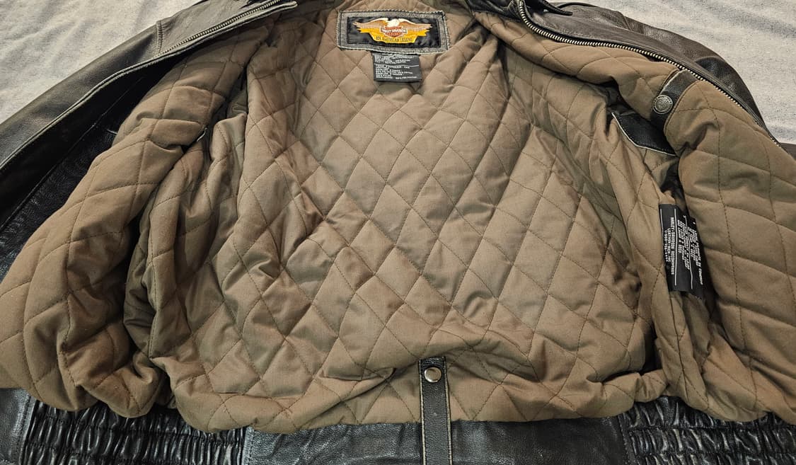 할리데이비슨 90s Vtg 가죽자켓 상품이미지3