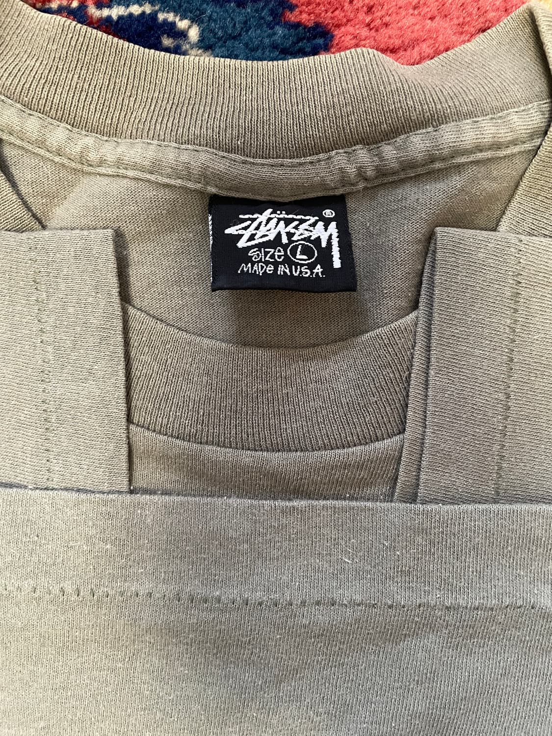 Early 90s Stussy King Elephant T-Shirt 상품이미지3