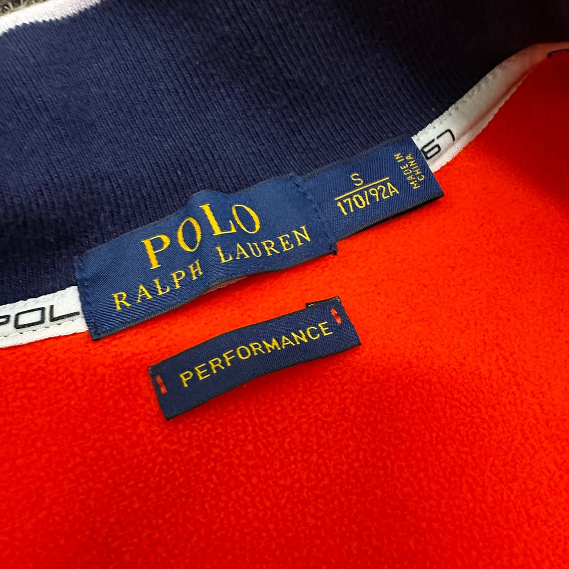 POLO 폴로 랄프로렌 빅포니 네덜란드 코튼 집업 져지 S 상품이미지5