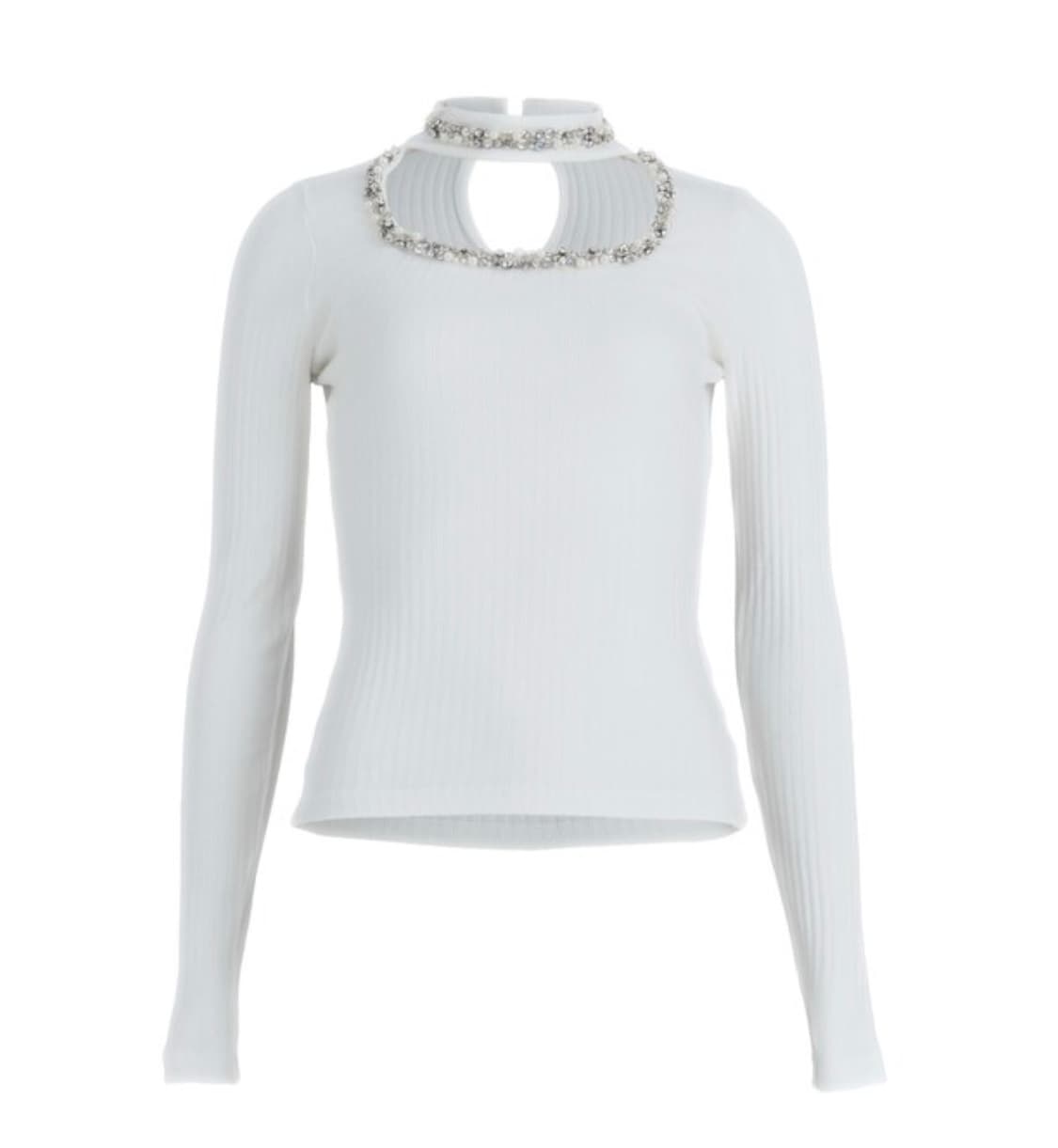 베이비메탈클럽 베메클 쥬얼 초커 티 화이트 상품이미지2