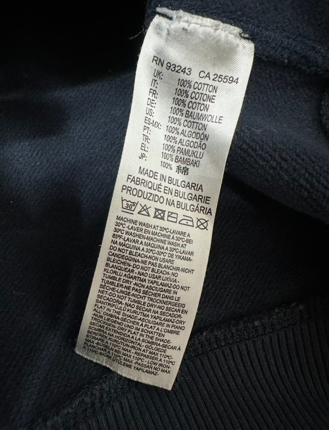 Diesel 디젤 네이비 맨투맨 상품이미지6