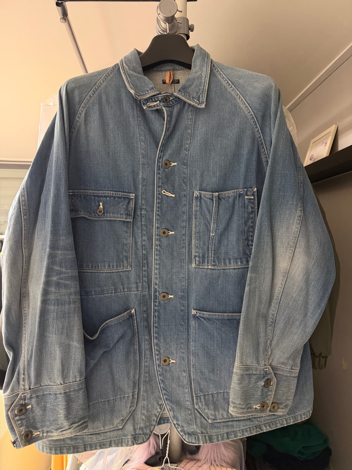 캐피탈 데님 커버올 상품이미지1