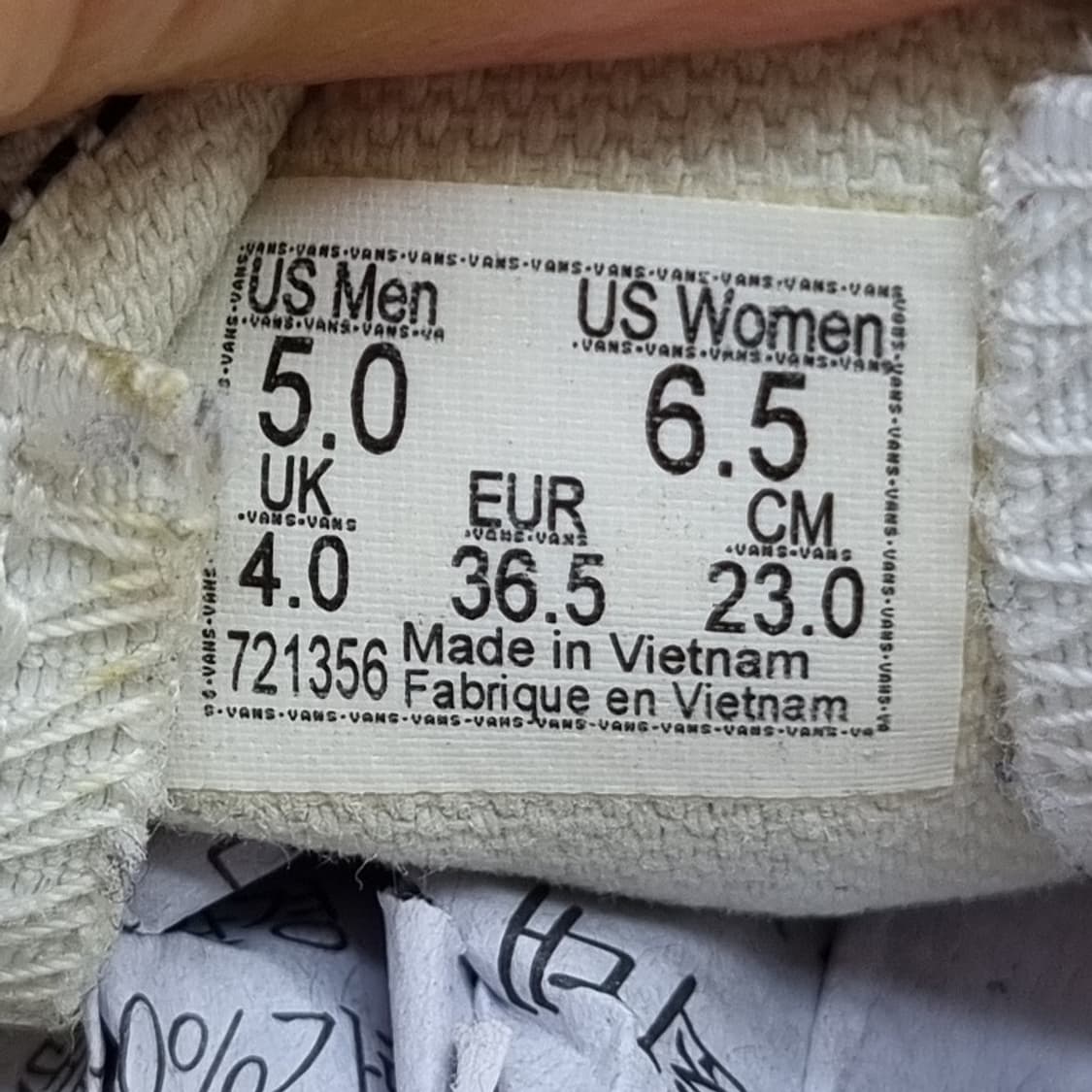 반스 체커보드 클래식 슬립온 230 상품이미지6