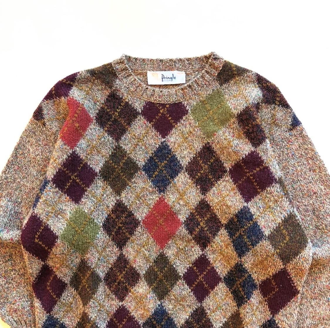 80‘s 프링글 스코틀랜드 스웨터 상품이미지1