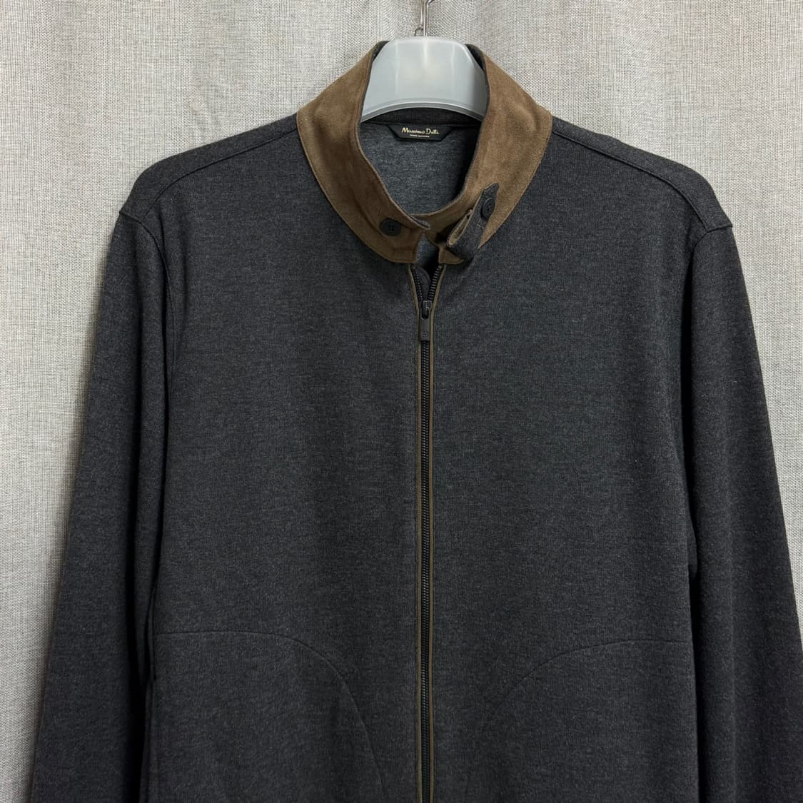 Massimo Dutti 마시모두띠 울 블렌드 니트집업 자켓 상품이미지3