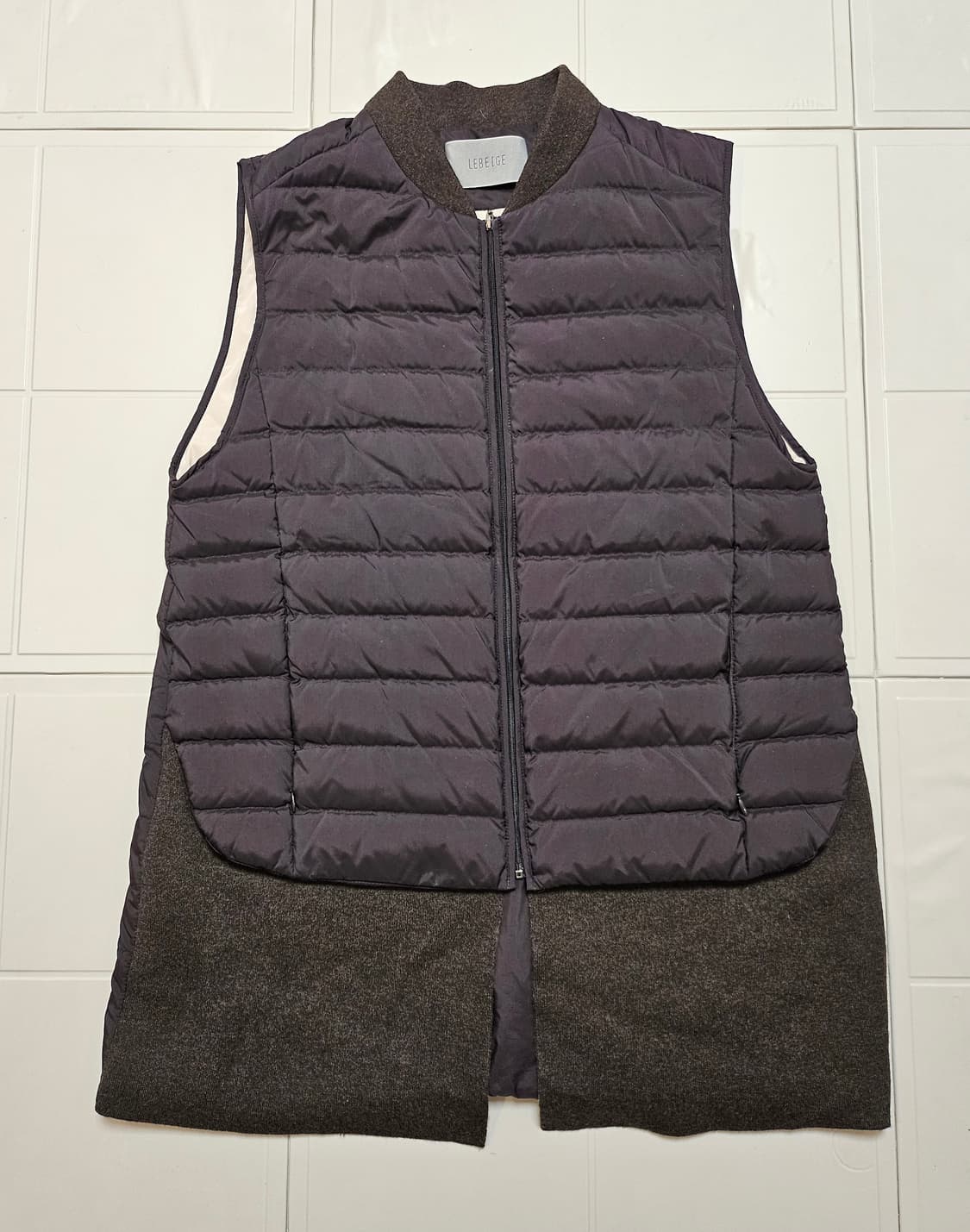 LEBEIGE 르베이지 구스 롱패딩 조끼 상품이미지1