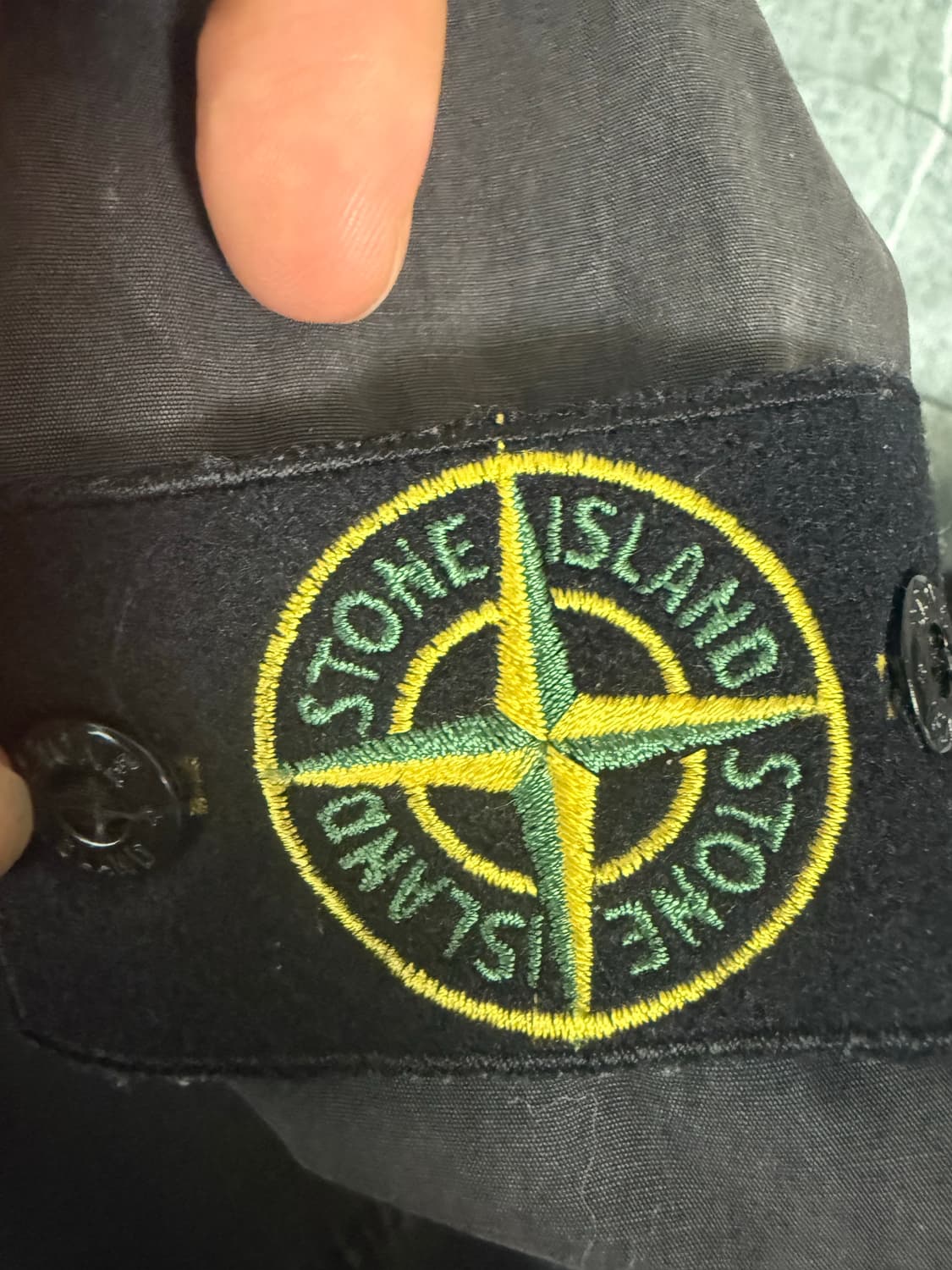 스톤아일랜드 올드이펙트 자켓 L 상태굳 상품이미지4